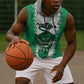 Afro Basketball Custom Nigeria Sleeveless Hoodie Go Champions DTigers - African Pride