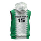 Afro Basketball Custom Nigeria Sleeveless Zip Hoodie Go Champions DTigers - African Pride
