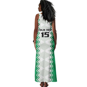 Afro Basketball Custom Nigeria Tank Maxi Dress Go Champions DTigers - African Pride