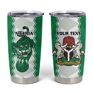 Afro Basketball Custom Nigeria Tumbler Cup Go Champions DTigers - African Pride