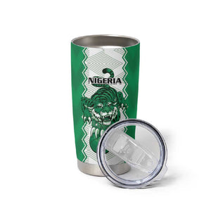 Afro Basketball Custom Nigeria Tumbler Cup Go Champions DTigers - African Pride