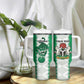 Afro Basketball Custom Nigeria Tumbler With Handle Go Champions DTigers - African Pride