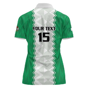 Afro Basketball Custom Nigeria Women Polo Shirt Go Champions DTigers - African Pride
