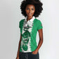 Afro Basketball Custom Nigeria Women Polo Shirt Go Champions DTigers - African Pride