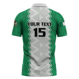 Nigeria Basketball Custom Zipper Polo Shirt Go DTigers