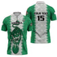 Nigeria Basketball Custom Zipper Polo Shirt Go DTigers