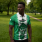 Nigeria Basketball Custom Zipper Polo Shirt Go DTigers