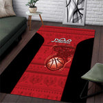 Afro Basketball Egypt Area Rug Come On Pharaohs - African Pride