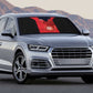 Egypt Basketball Auto Sun Shade Go Pharaohs