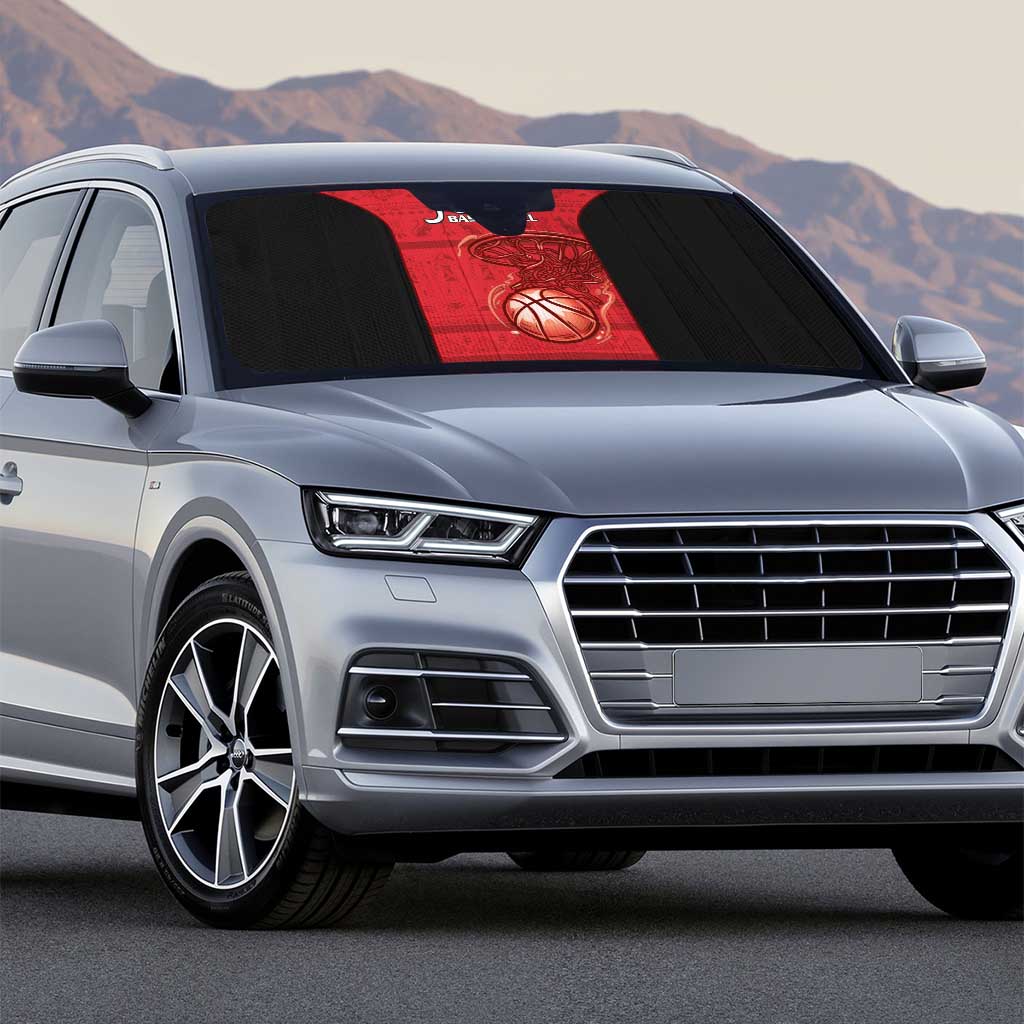 Egypt Basketball Auto Sun Shade Go Pharaohs