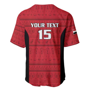 Afro Basketball Custom Egypt Baseball Jersey Come On Pharaohs - African Pride