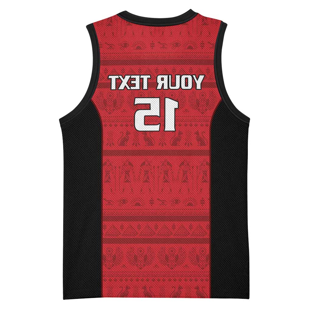 Afro Basketball Custom Egypt Basketball Jersey Come On Pharaohs - African Pride