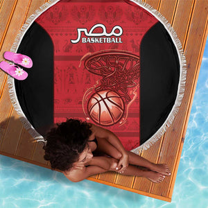 Afro Basketball Egypt Beach Blanket Come On Pharaohs - African Pride