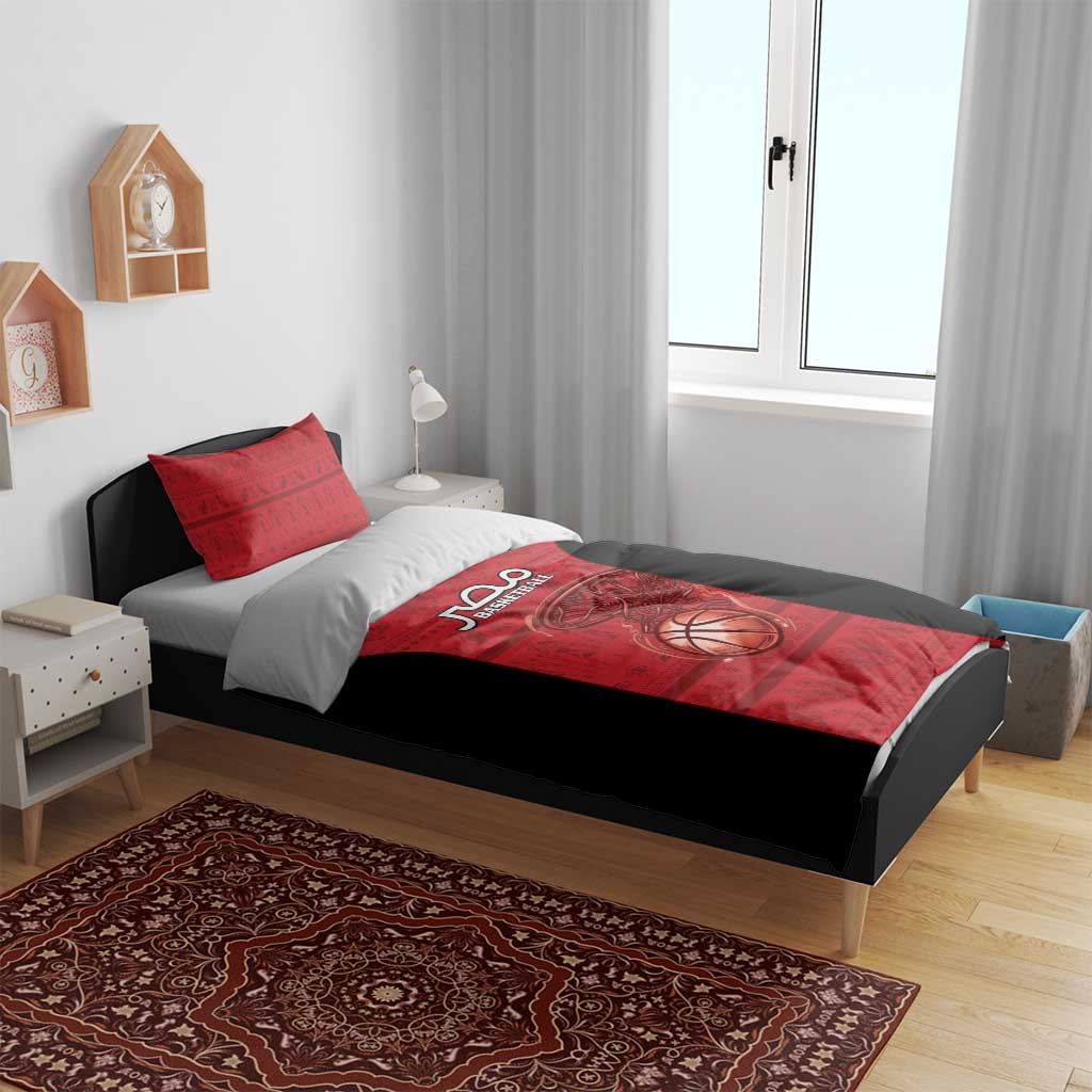 Afro Basketball Egypt Bedding Set Come On Pharaohs - African Pride