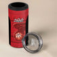 Afro Basketball Custom Egypt 4 in 1 Can Cooler Tumbler Come On Pharaohs - African Pride