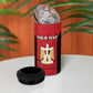 Afro Basketball Custom Egypt 4 in 1 Can Cooler Tumbler Come On Pharaohs - African Pride