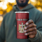 Afro Basketball Custom Egypt 4 in 1 Can Cooler Tumbler Come On Pharaohs - African Pride
