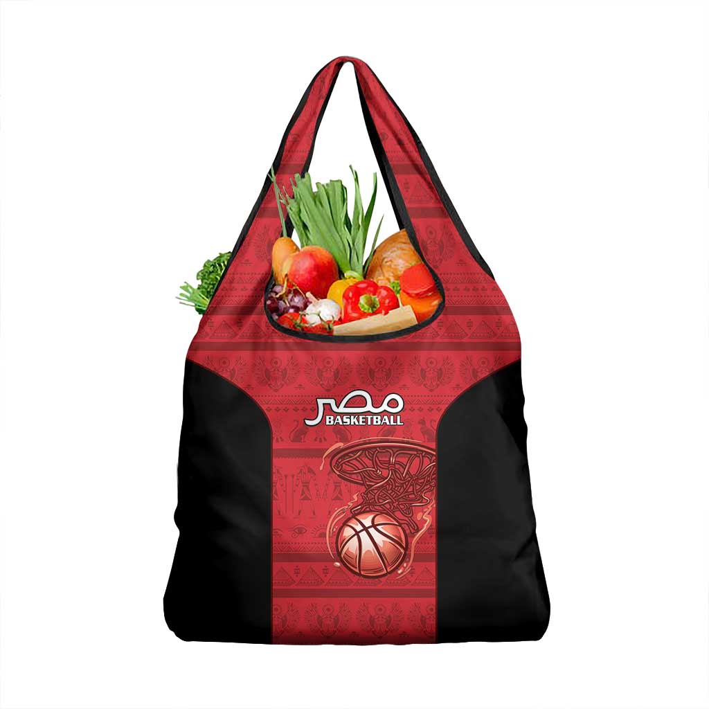 Afro Basketball Egypt Grocery Bag Come On Pharaohs - African Pride