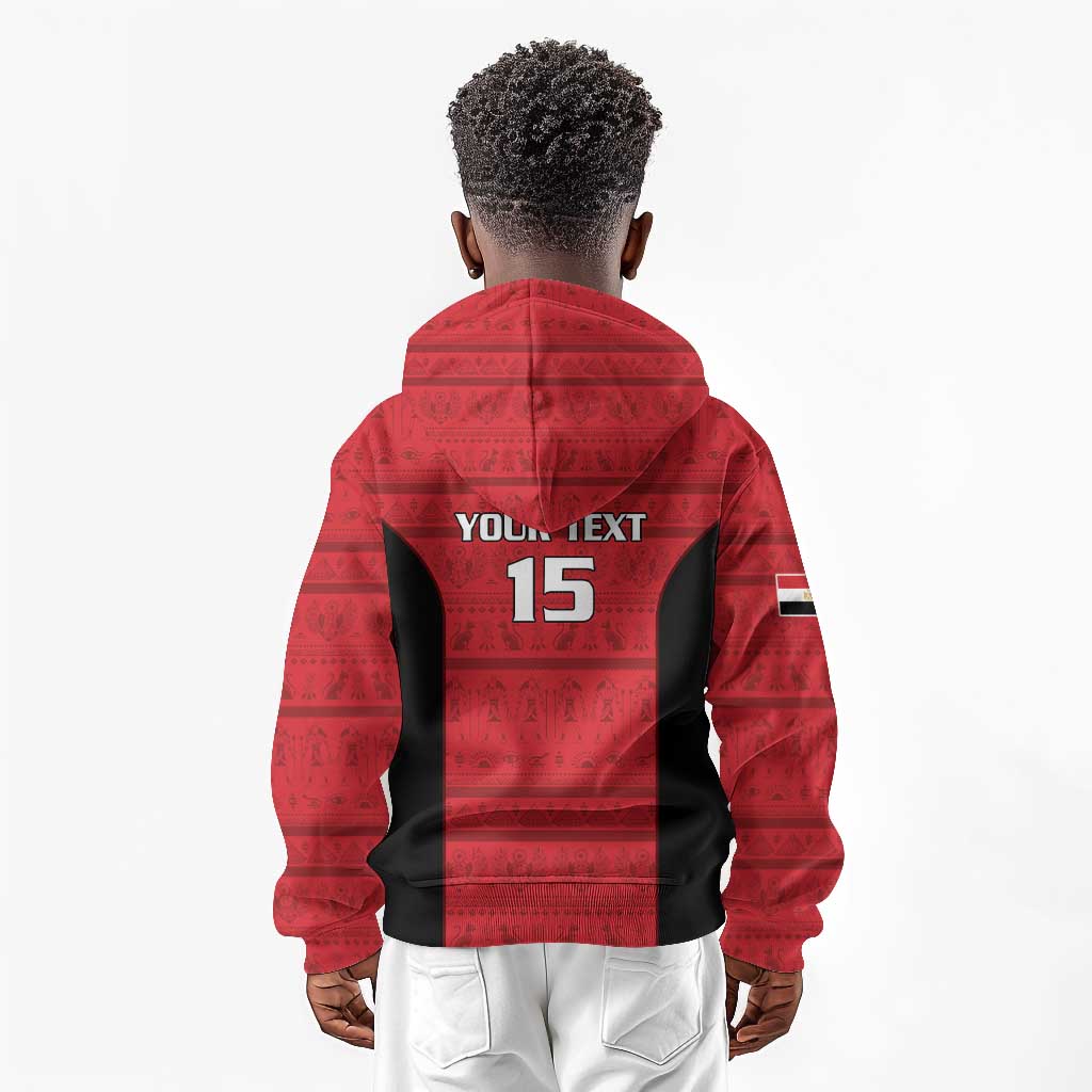 Afro Basketball Custom Egypt Kid Hoodie Come On Pharaohs - African Pride