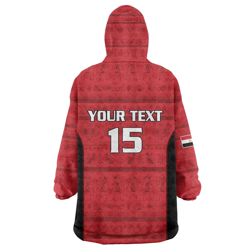 Afro Basketball Custom Egypt Kid Wearable Blanket Hoodie Come On Pharaohs - African Pride