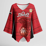 Egypt Basketball Custom Kimono Sleeve Blouse Go Pharaohs