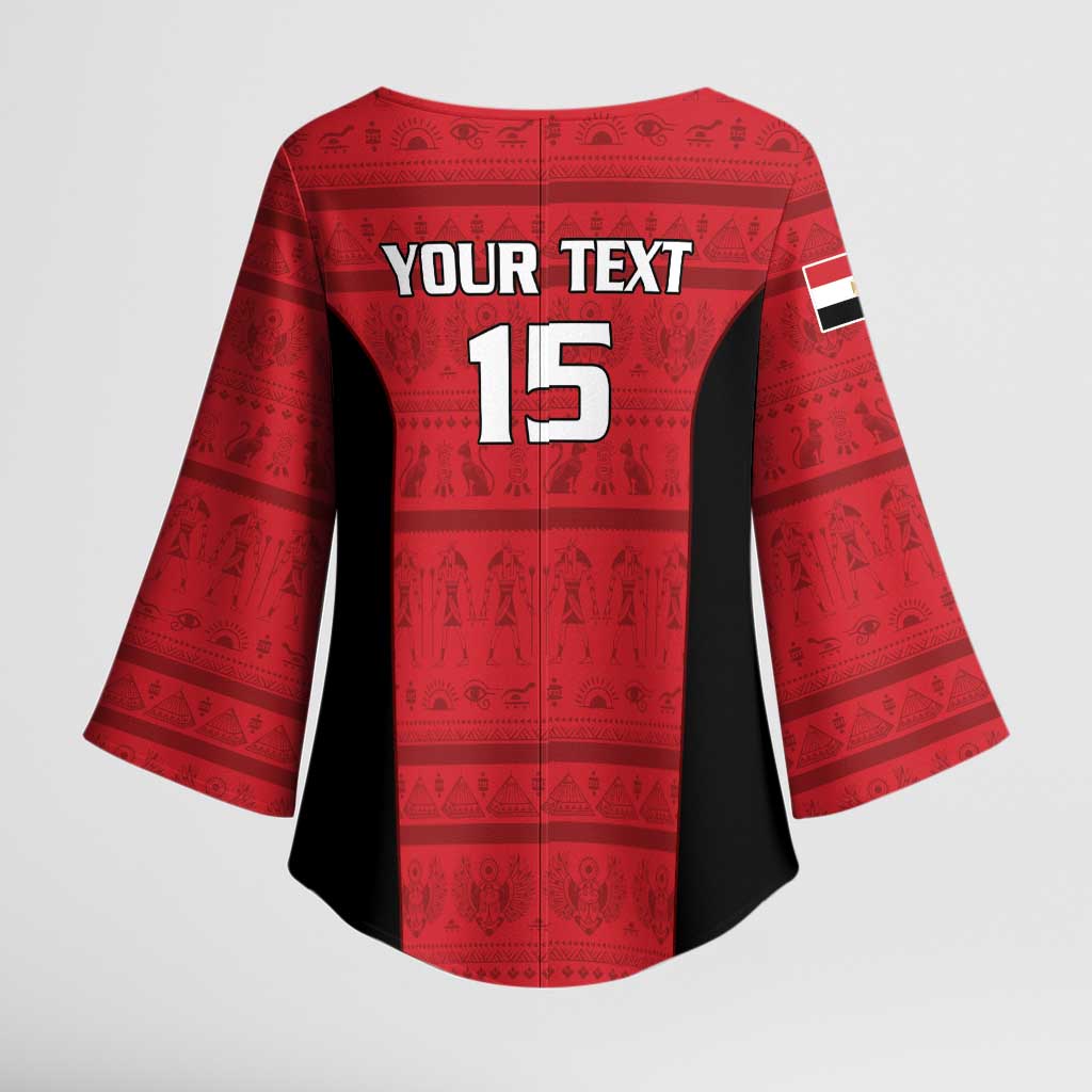Egypt Basketball Custom Kimono Sleeve Blouse Go Pharaohs