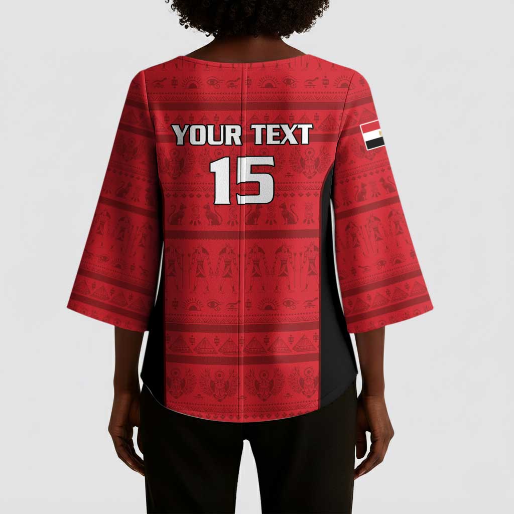 Egypt Basketball Custom Kimono Sleeve Blouse Go Pharaohs