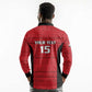 Afro Basketball Custom Egypt Long Sleeve Polo Shirt Come On Pharaohs - African Pride
