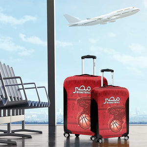 Afro Basketball Egypt Luggage Cover Come On Pharaohs - African Pride