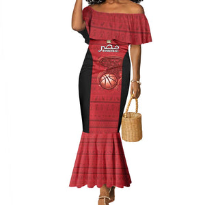 Afro Basketball Custom Egypt Mermaid Dress Come On Pharaohs - African Pride