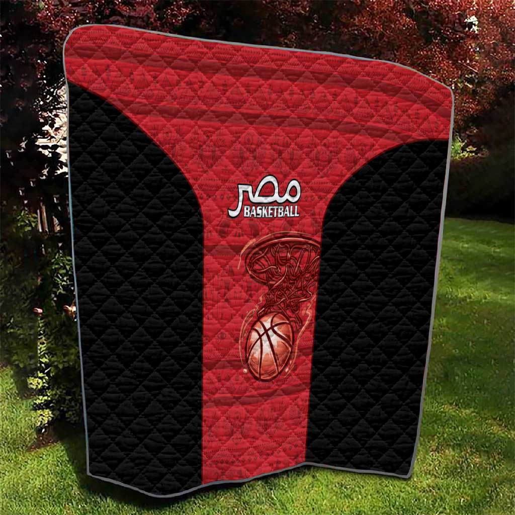 Afro Basketball Egypt Quilt Come On Pharaohs - African Pride