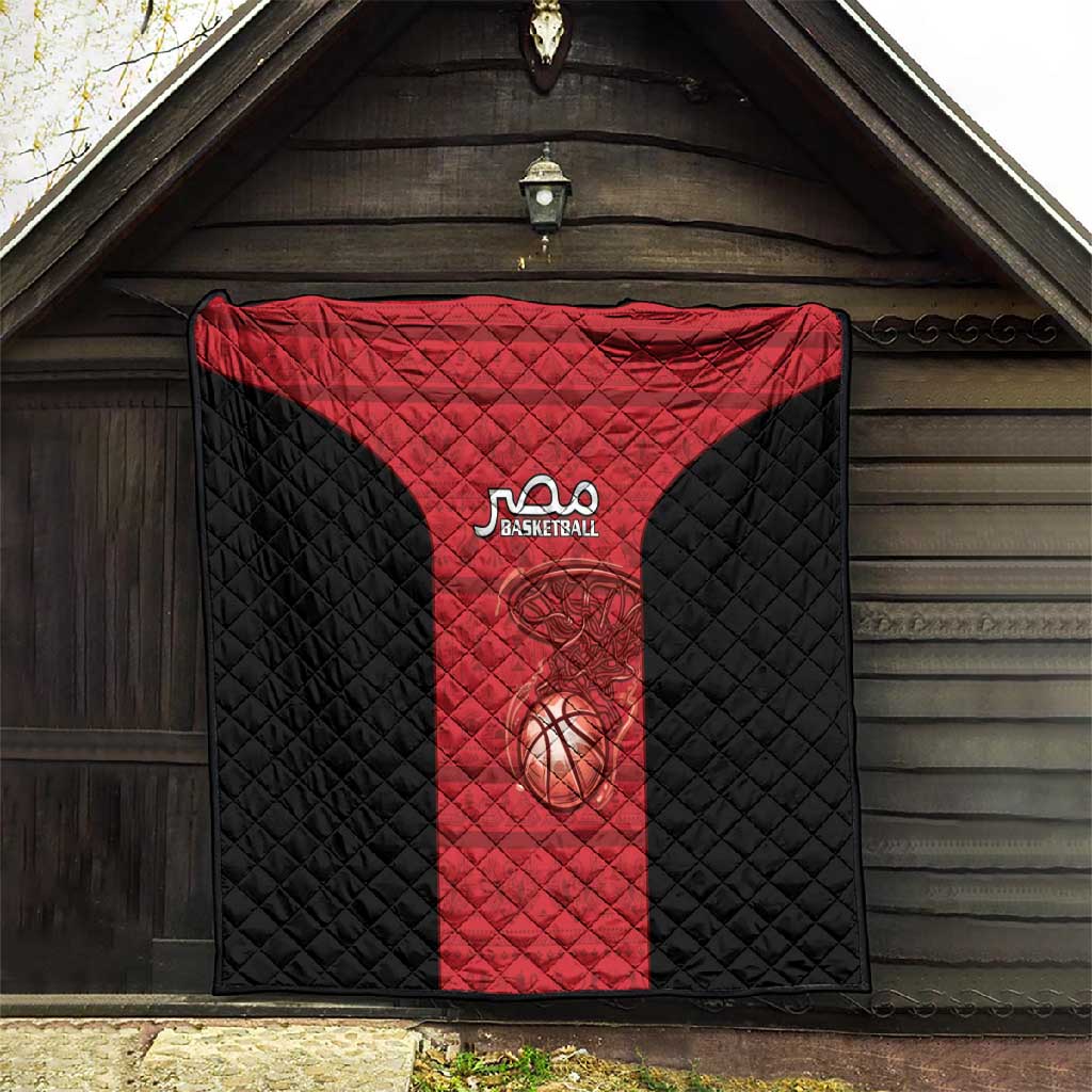 Afro Basketball Egypt Quilt Come On Pharaohs - African Pride
