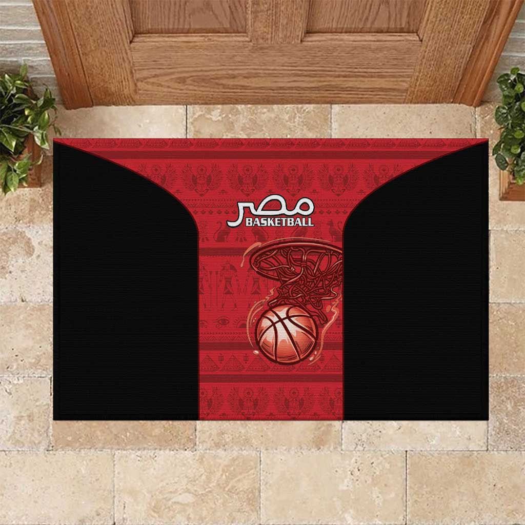Afro Basketball Egypt Rubber Doormat Come On Pharaohs - African Pride