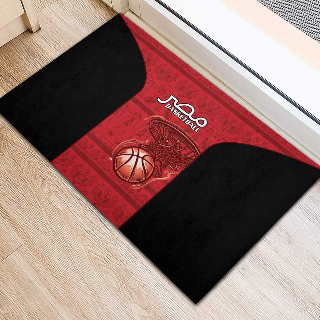 Afro Basketball Egypt Rubber Doormat Come On Pharaohs - African Pride