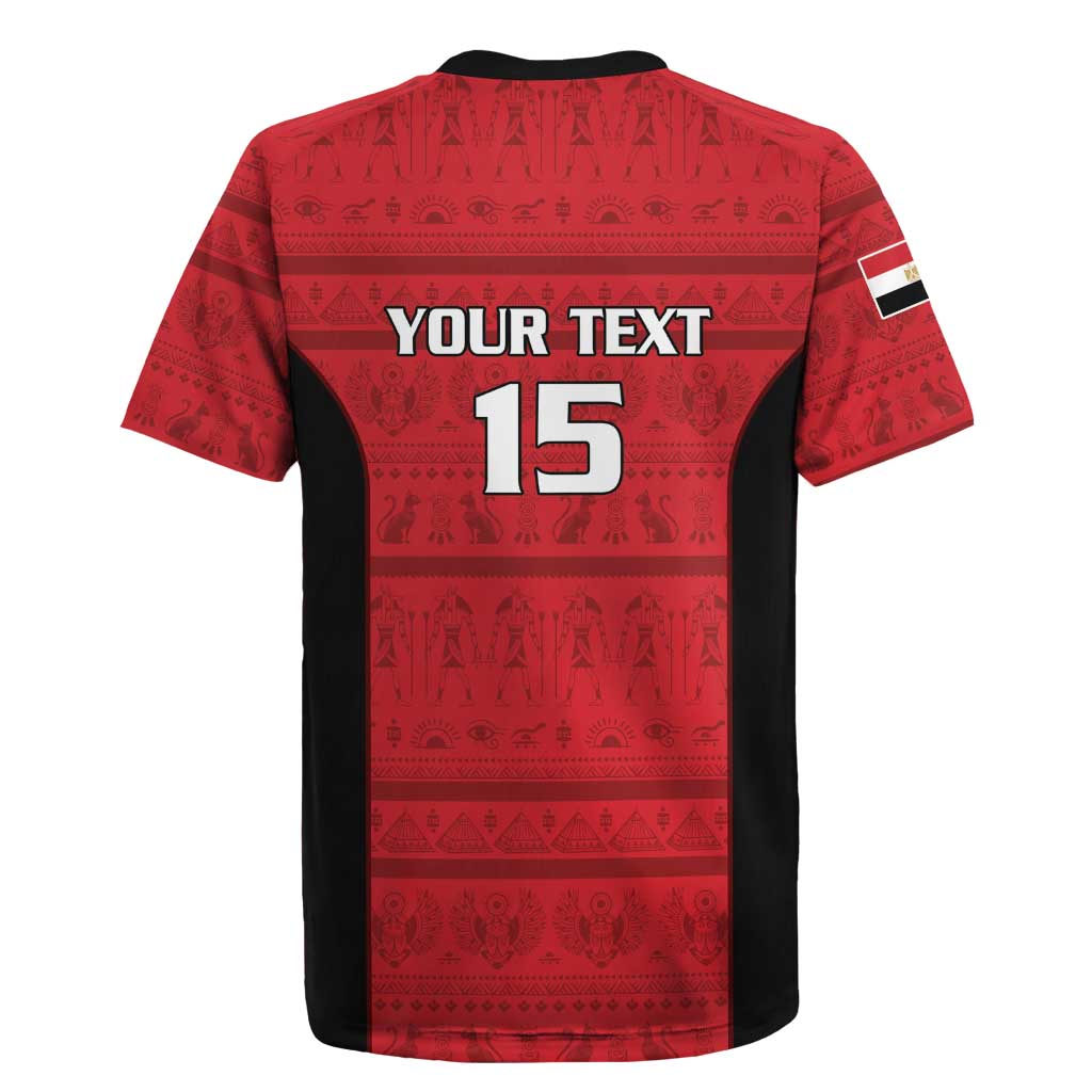 Afro Basketball Custom Egypt Rugby Jersey Come On Pharaohs - African Pride