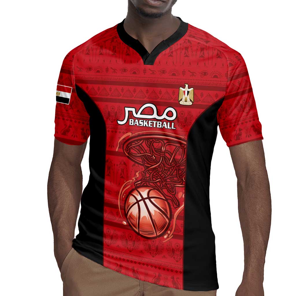 Afro Basketball Custom Egypt Rugby Jersey Come On Pharaohs - African Pride