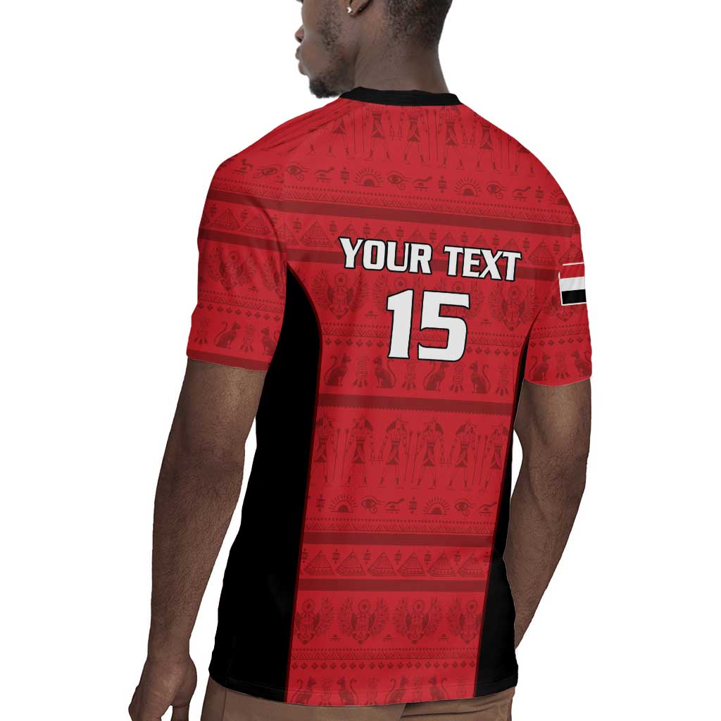 Afro Basketball Custom Egypt Rugby Jersey Come On Pharaohs - African Pride