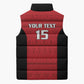 Egypt Basketball Custom Sleeveless Puffer Jacket Go Pharaohs