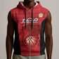 Afro Basketball Custom Egypt Sleeveless Zip Hoodie Come On Pharaohs - African Pride