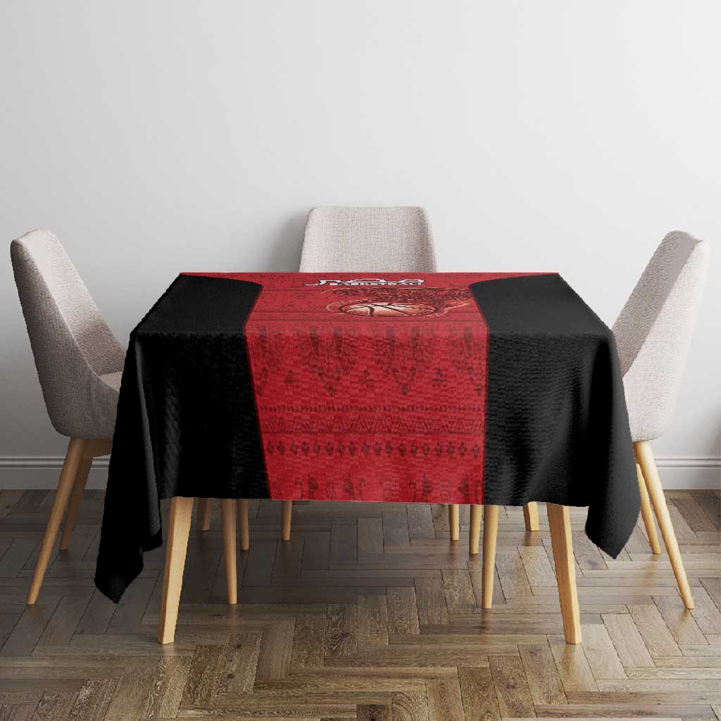 Afro Basketball Egypt Tablecloth Come On Pharaohs - African Pride