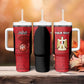 Afro Basketball Custom Egypt Tumbler With Handle Come On Pharaohs - African Pride