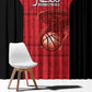 Afro Basketball Egypt Window Curtain Come On Pharaohs - African Pride
