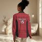 Afro Basketball Custom Egypt Women Casual Shirt Come On Pharaohs - African Pride