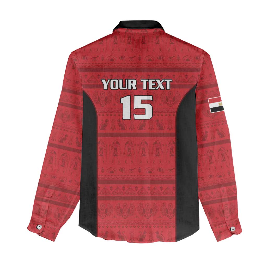 Afro Basketball Custom Egypt Women Casual Shirt Come On Pharaohs - African Pride