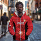 Afro Basketball Custom Egypt Zip Hoodie Come On Pharaohs - African Pride