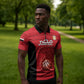 Egypt Basketball Custom Zipper Polo Shirt Go Pharaohs