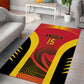Afro Basketball Custom Angola Area Rug Go Champions - African Pride