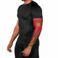 Angola Basketball Custom Arm Sleeves Go Champions