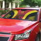 Angola Basketball Custom Auto Sun Shade Go Champions