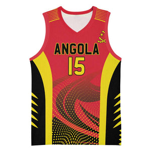 Afro Basketball Custom Angola Basketball Jersey Go Champions - African Pride